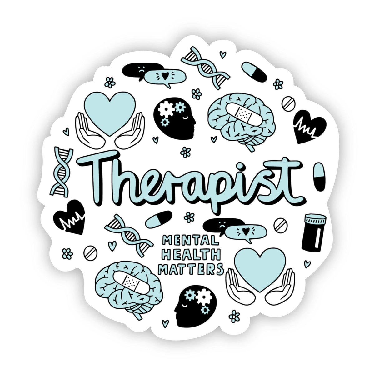Therapy Moth Sticker – StudioDodge
