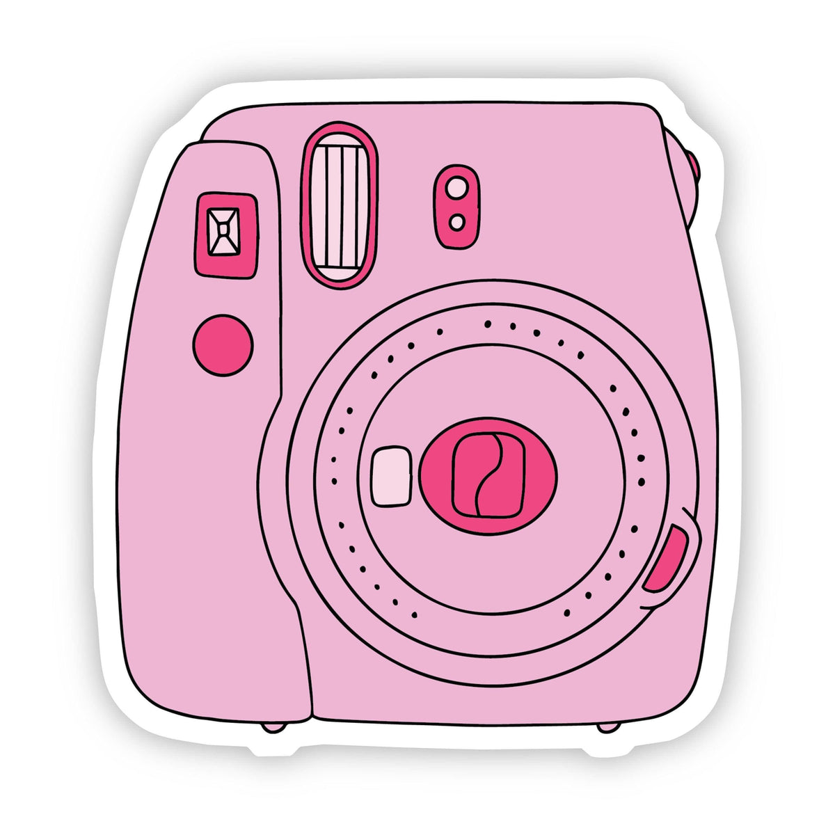 Classic Instant Camera Aesthetic Sticker – Why I Love Where I Live