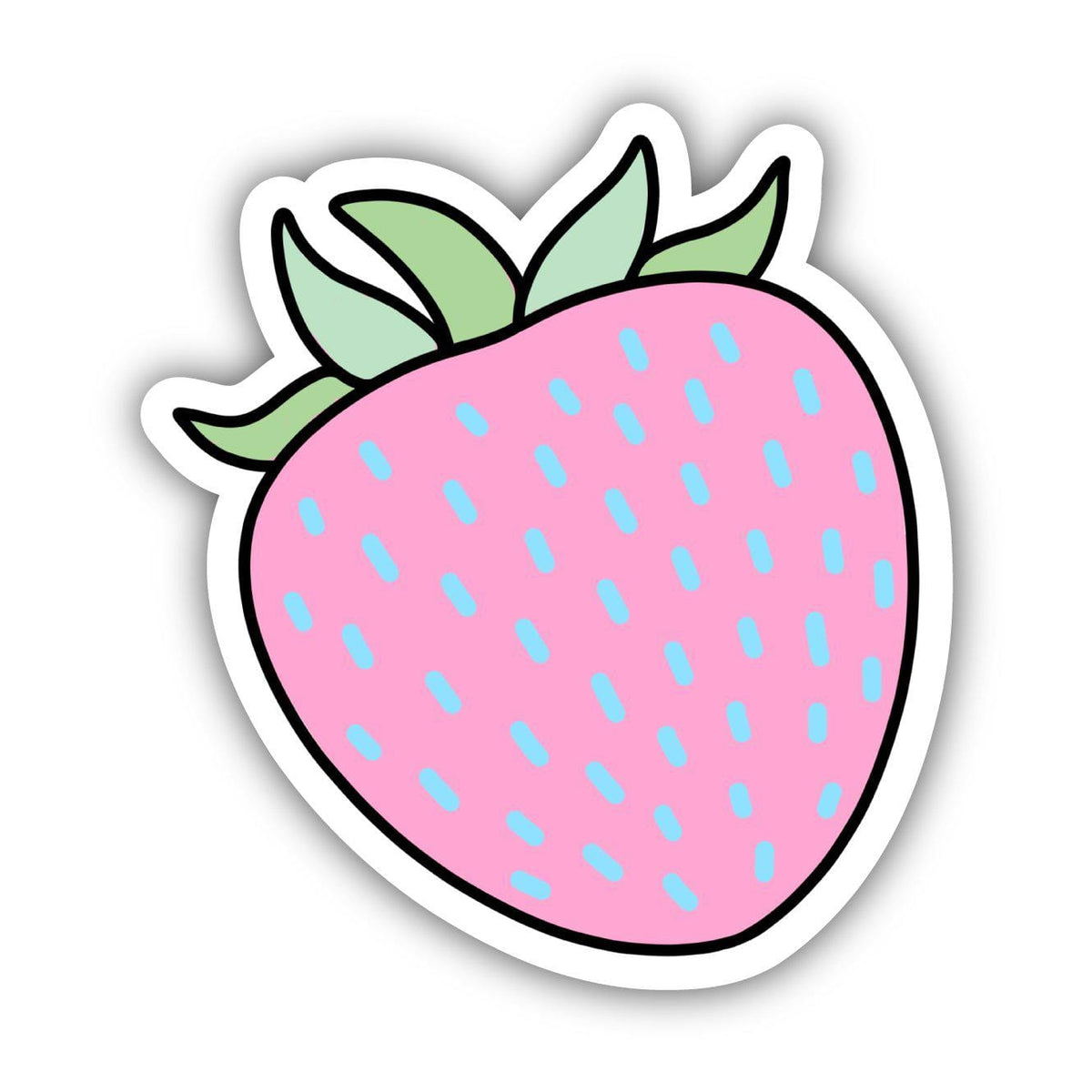 STICKERS x 10 STRAWBERRY Stickers CUTE! Sas Strawberries Sticker ST1