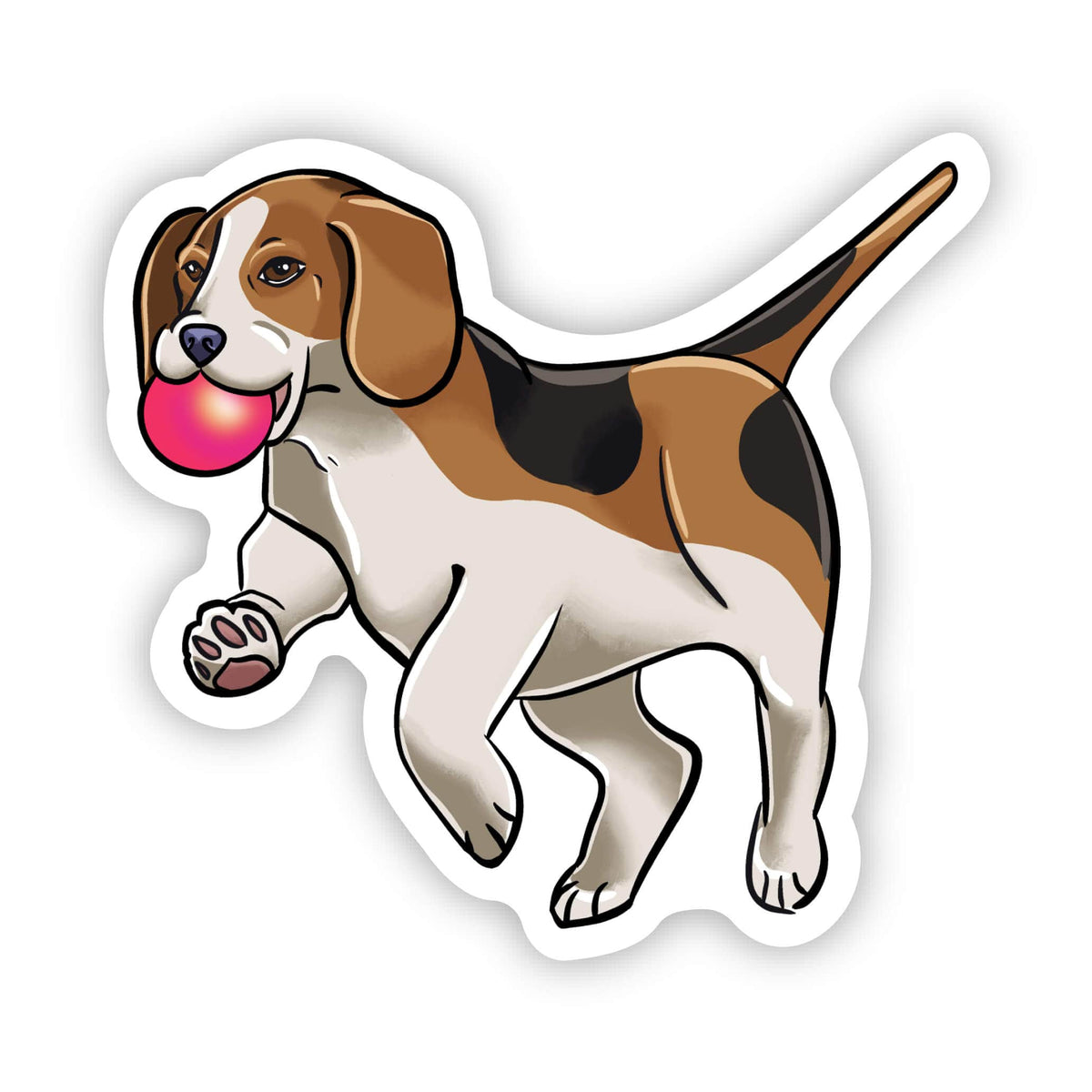 Beagle sticker hot sale