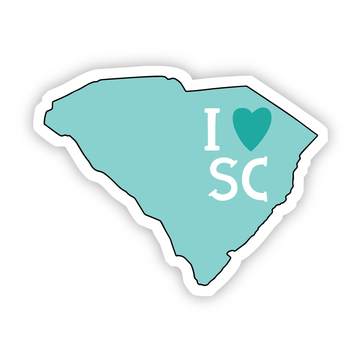 Sc Native Sticker South Carolina Stickers – Big Moods