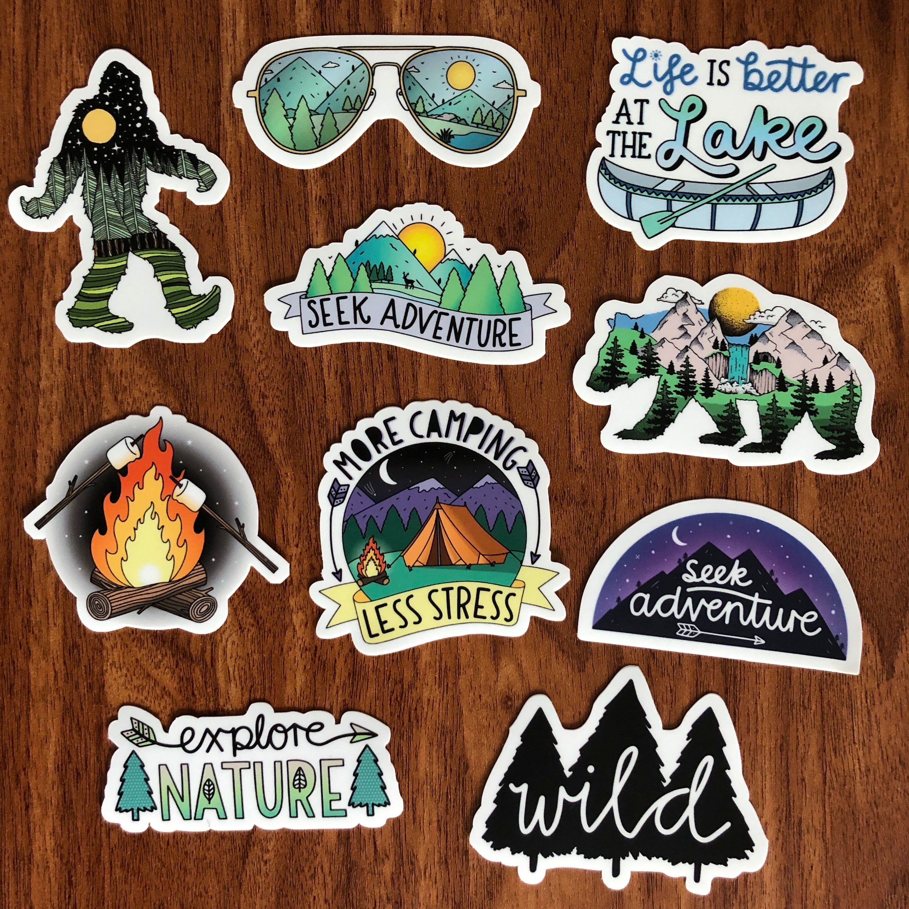 Nature Stickers – Big Moods