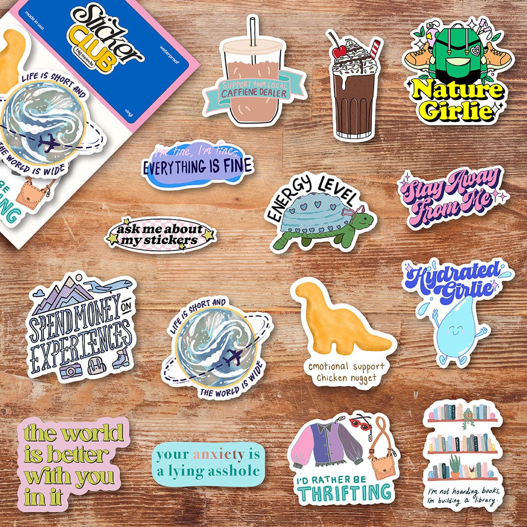 The Best Sticker Subscription Box from Big Moods