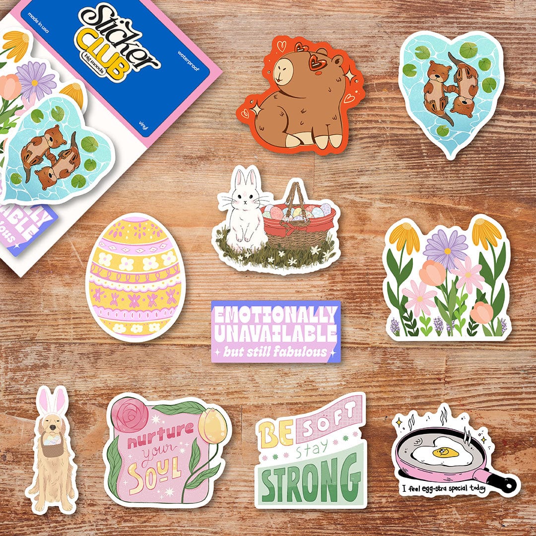 The Best Sticker Subscription Box from Big Moods
