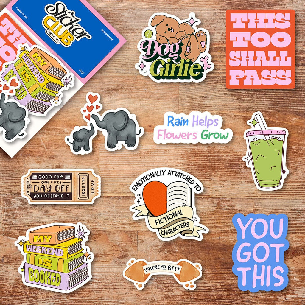 The Best Sticker Subscription Box from Big Moods