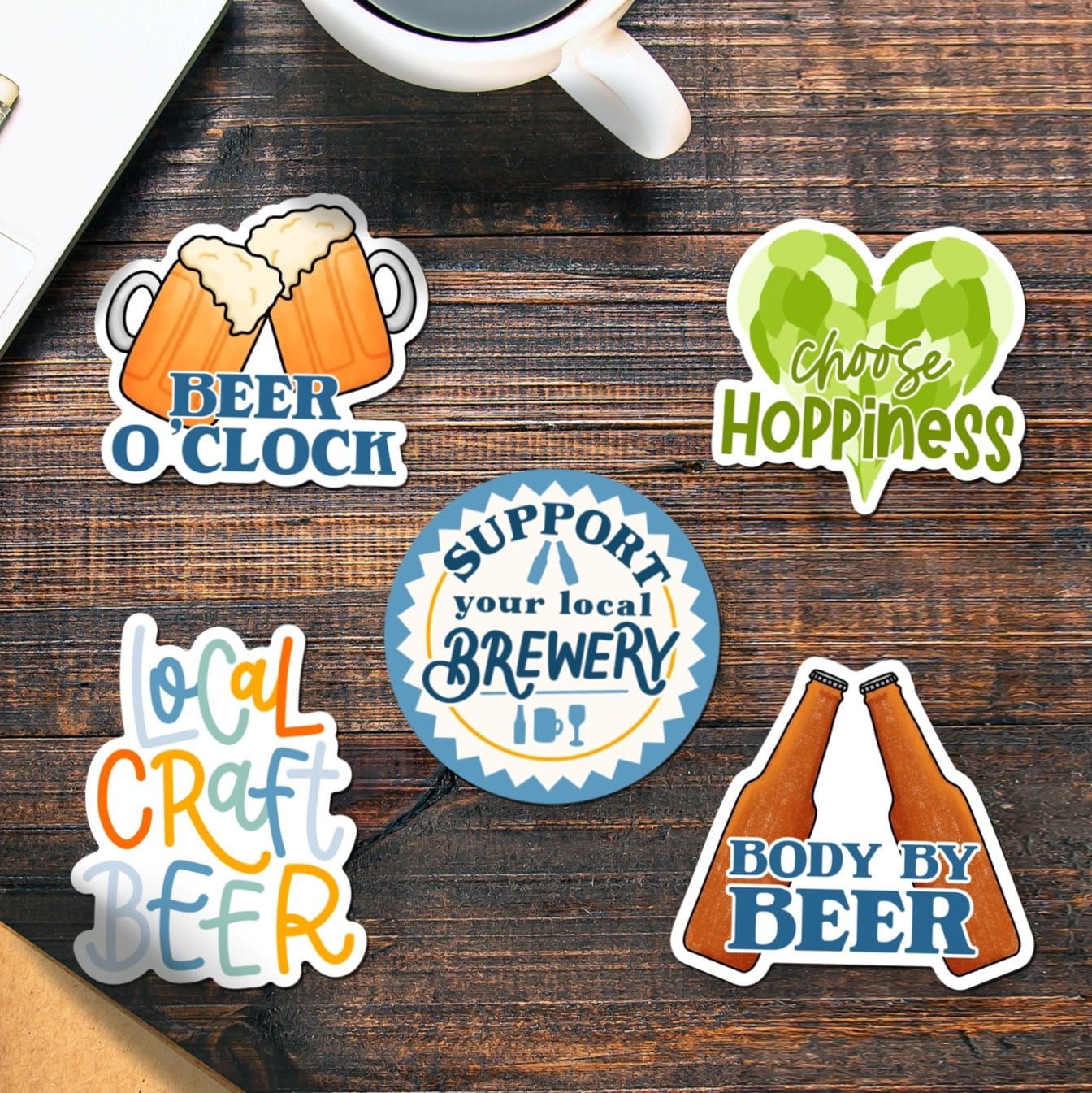 Craft Beer Sticker 5 Pack – Big Moods
