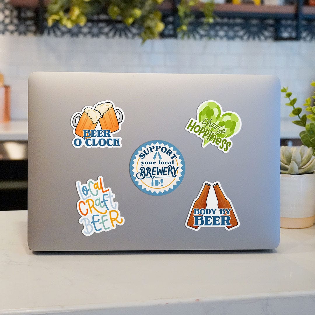 Craft Beer Sticker 5 Pack – Big Moods