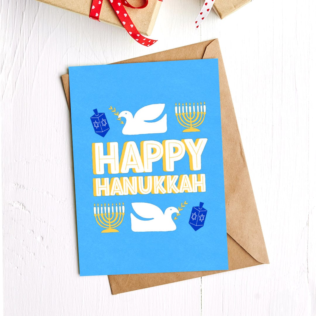 "Happy Hanukkah" Greeting Card Big Moods