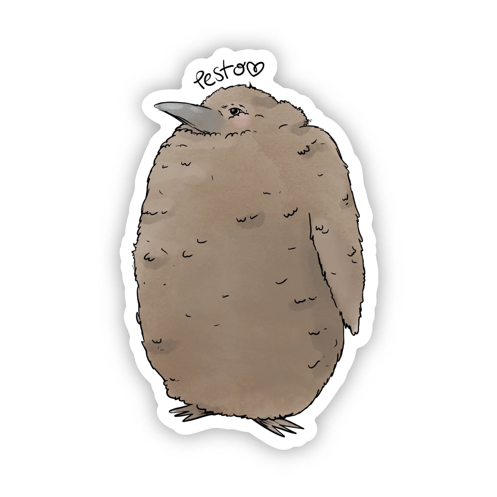 Pesto the Penguin Sticker – Big Moods - Main Image