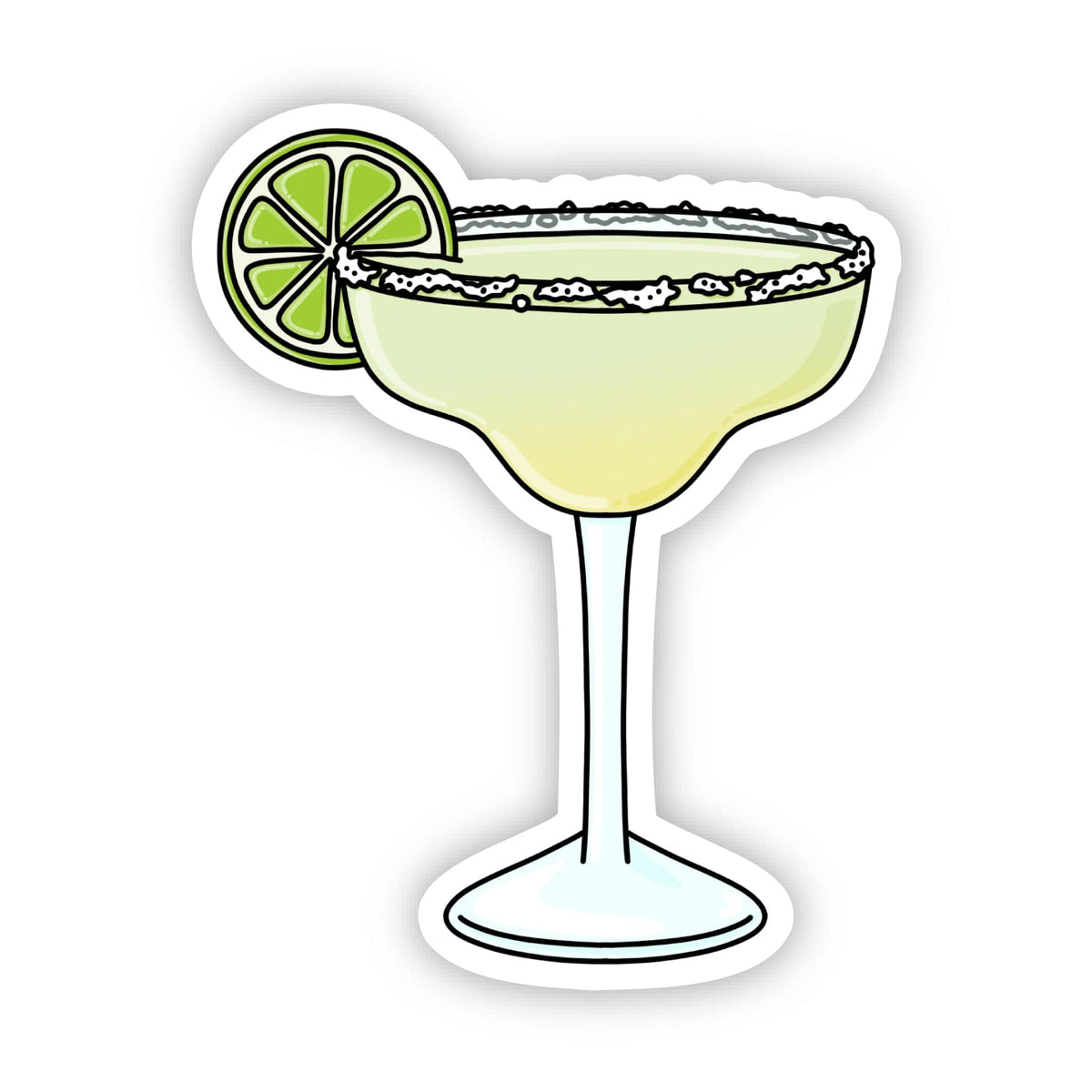 Margarita Cocktail Sticker – Big Moods