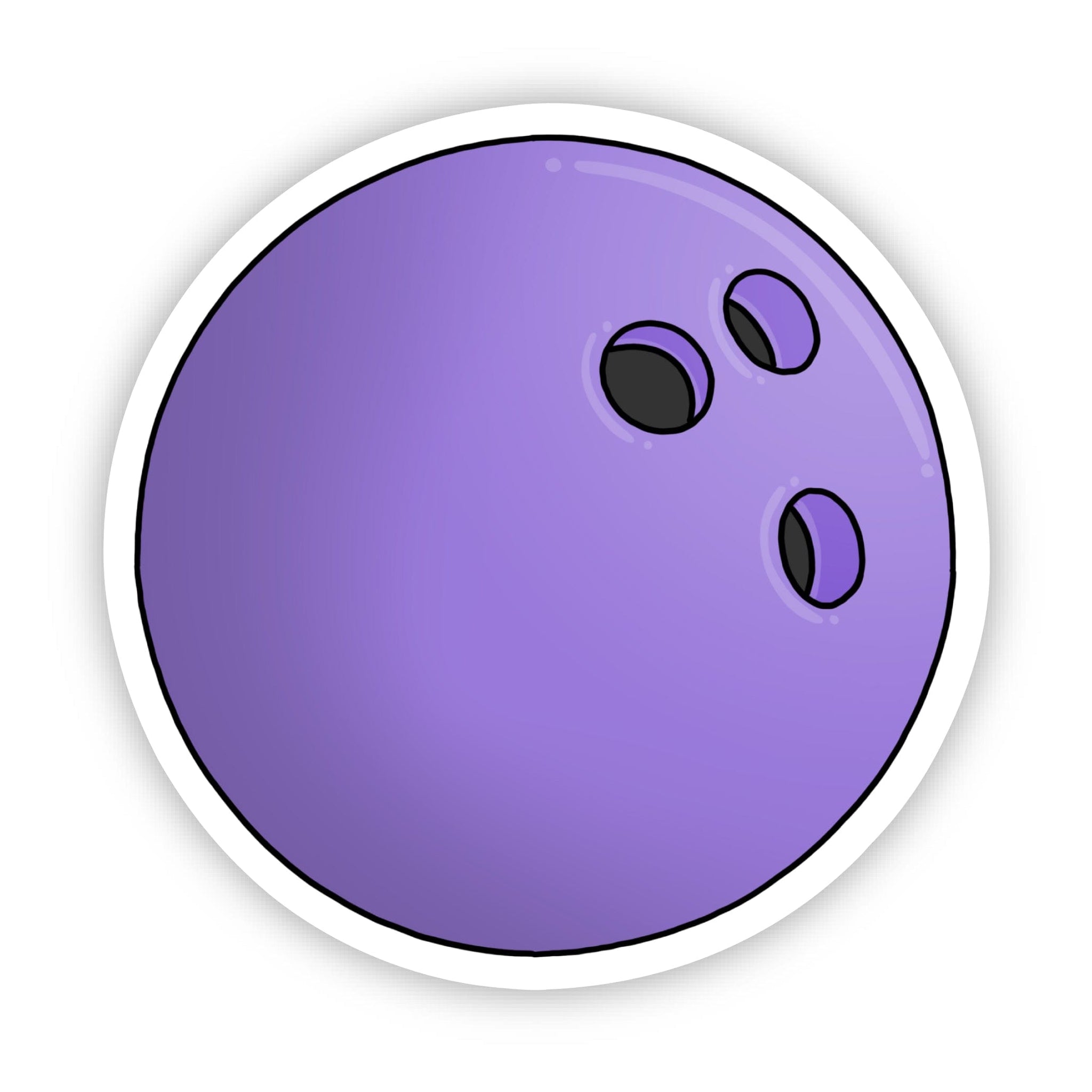 Sticker Boule de quilles et de bowling