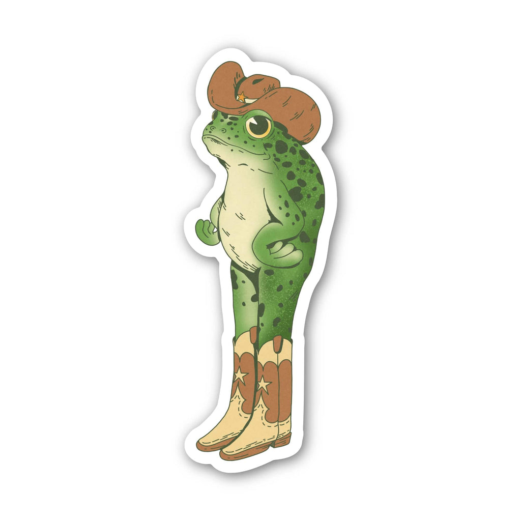 Cowboy Frog Sticker New Stickers 2025 – Page 7 – Big Moods