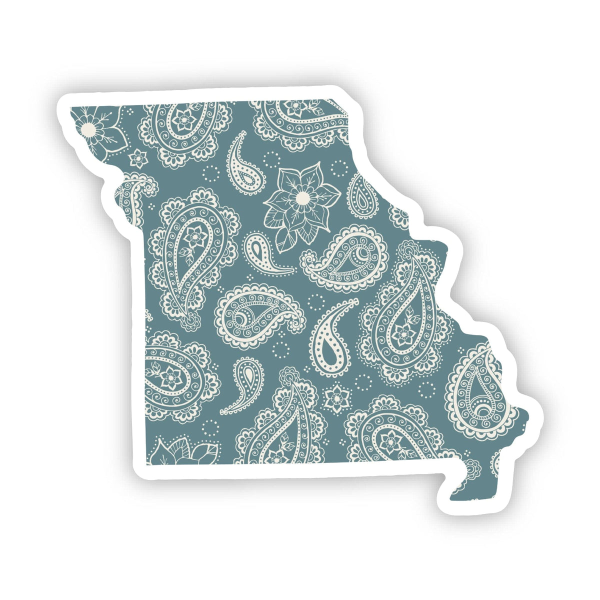 Missouri Paisley Pattern Sticker – Big Moods