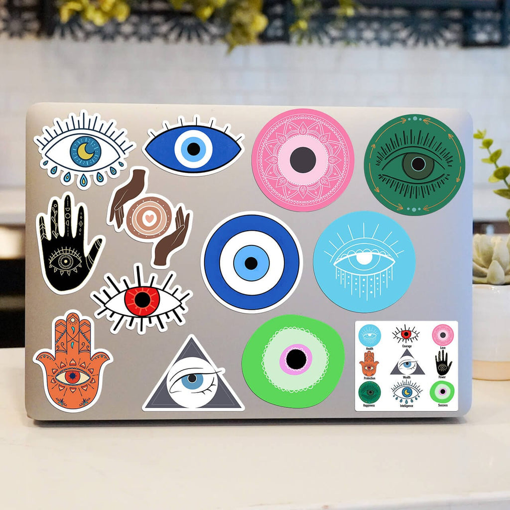 Evil Eye Stickers 13 Pack – Big Moods