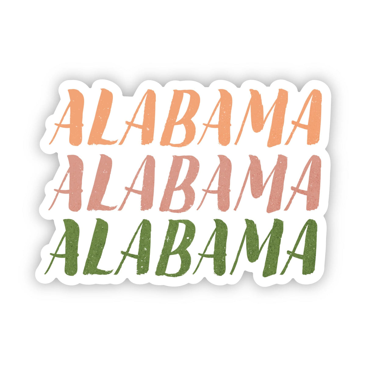 Alabama Text Sticker – Big Moods