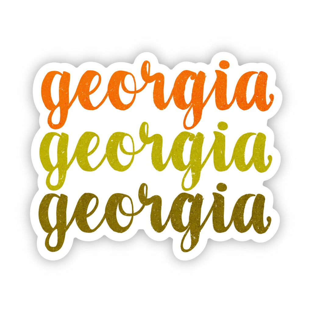 Georgia Sticker Georgia Stickers – Big Moods