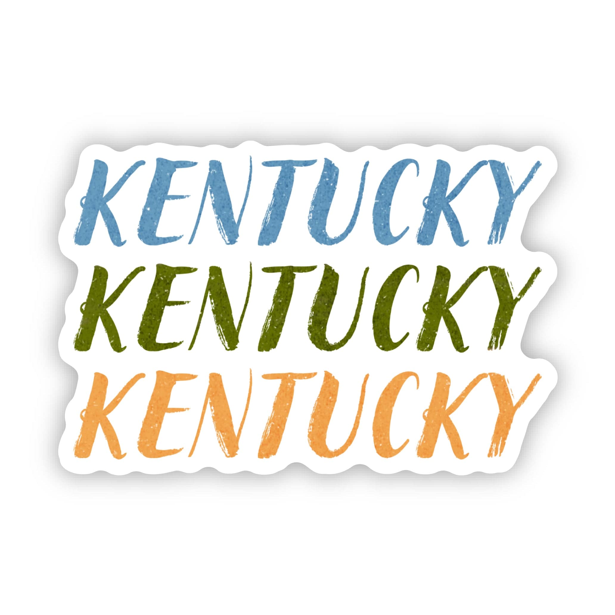 Kentucky Text Kentucky Text Sticker – Big Moods