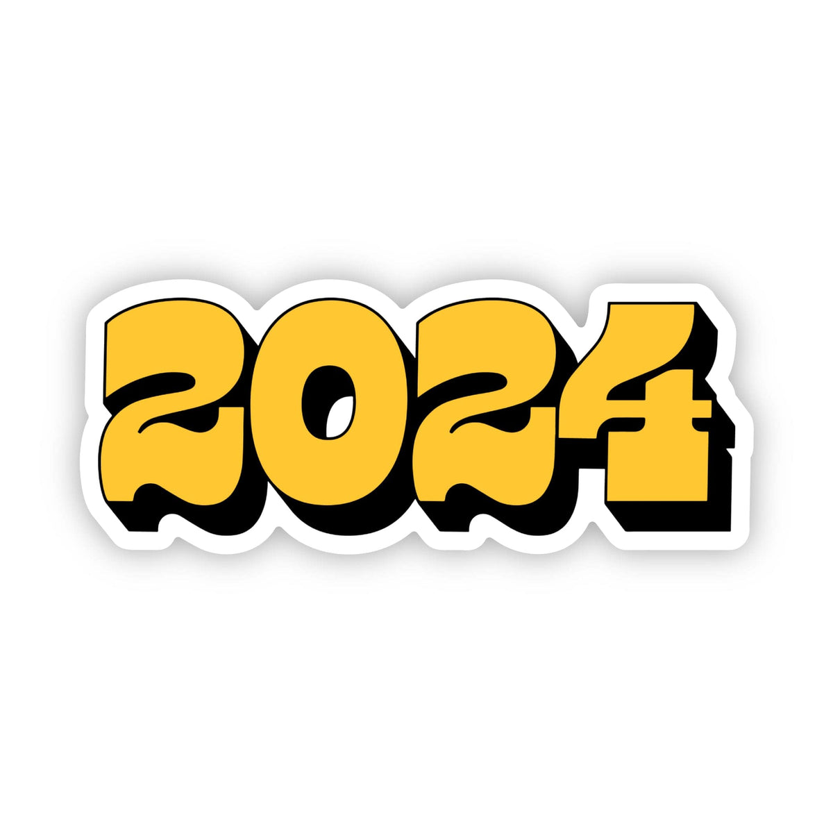 2024 Sticker (Yellow) – Big Moods