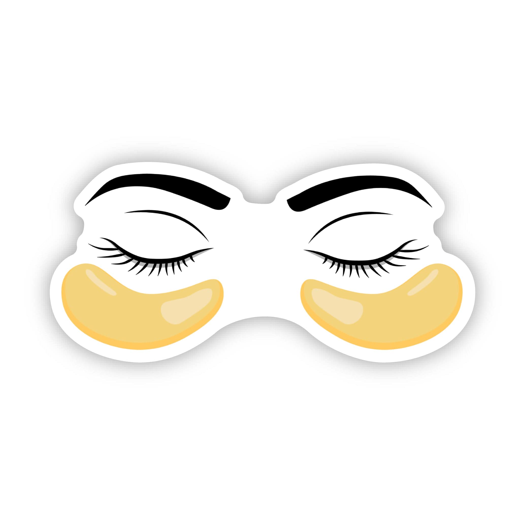 Sticker Eye Mask Under Eye Mask Self Care Sticker โ Big Moods