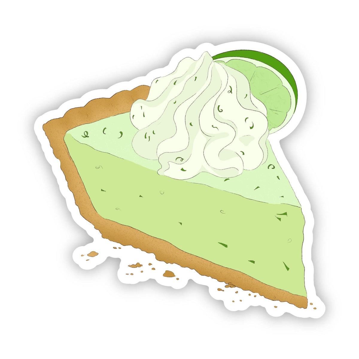 Key Lime Pie Sticker – Big Moods