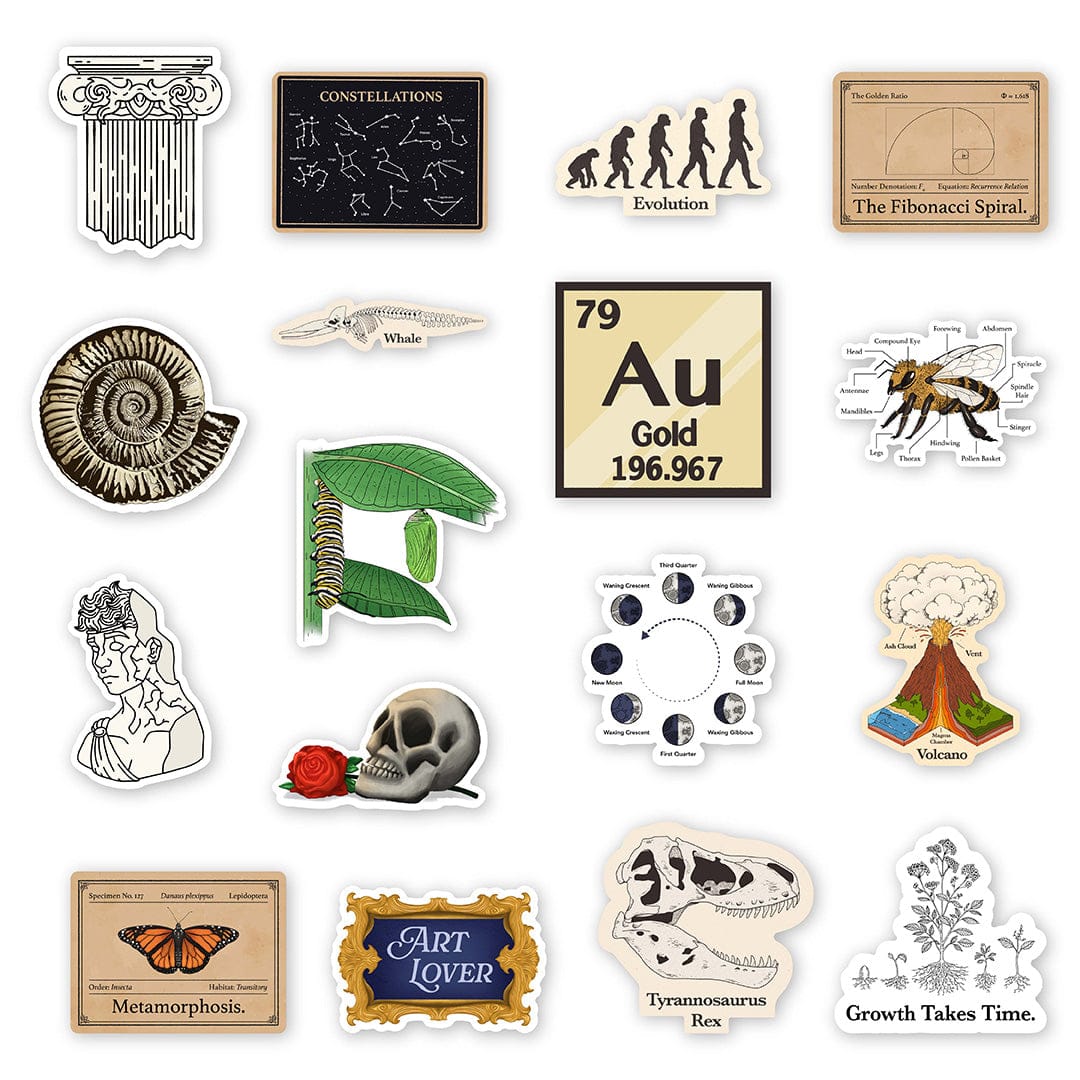 Museum Stickers 17 Pack – Big Moods