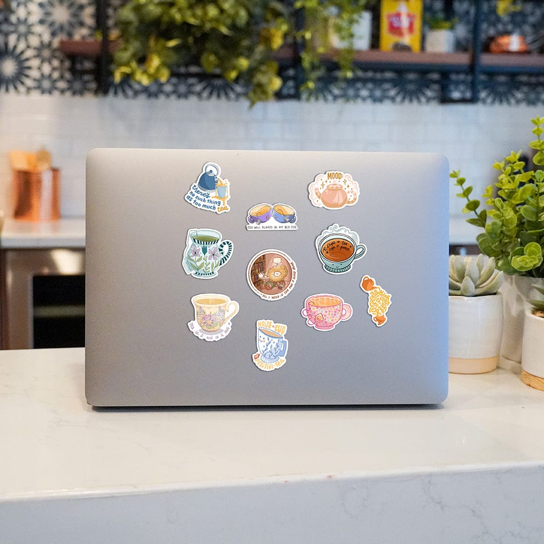 Tea Sticker 10 Pack – Big Moods
