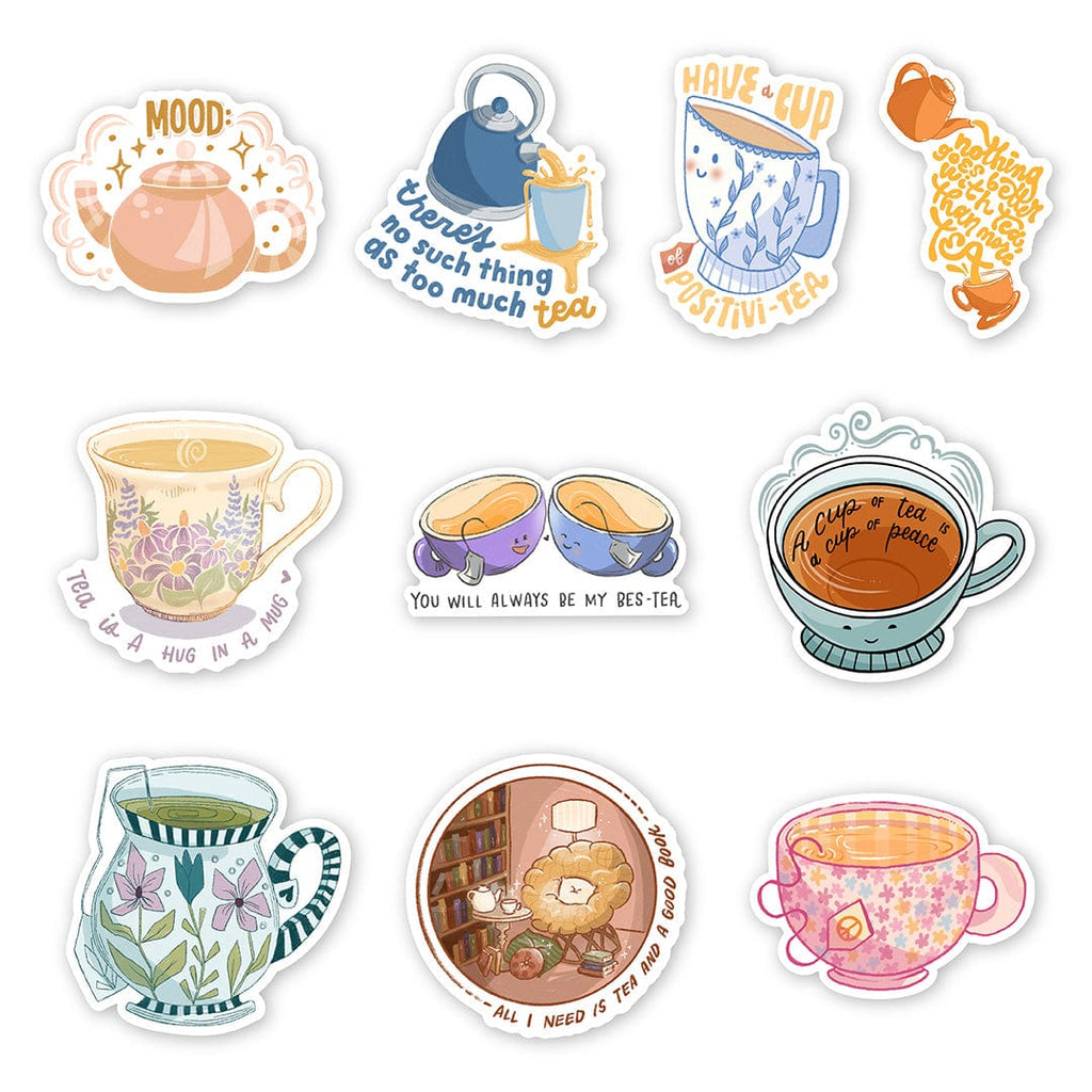 Tea Stickers – Big Moods