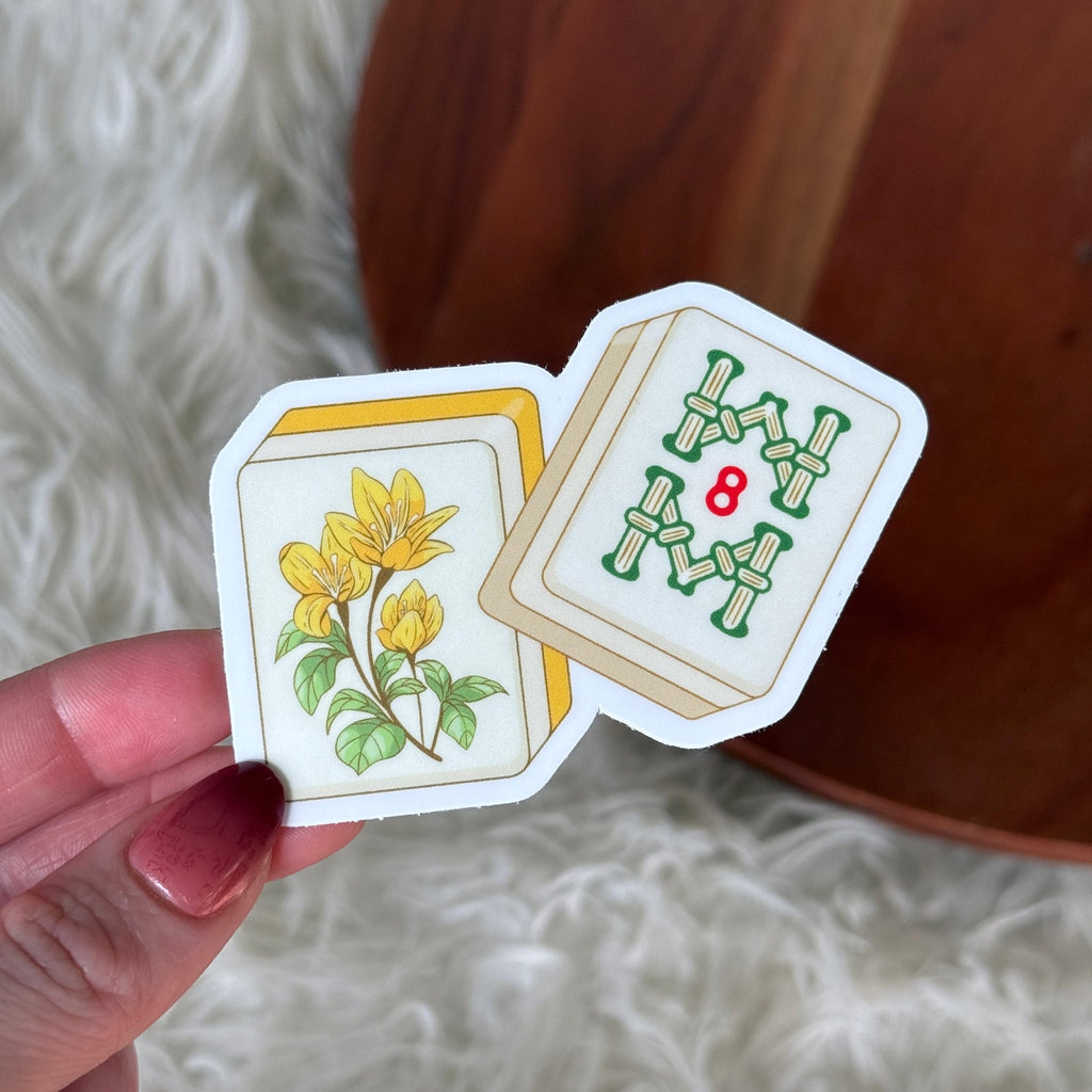 Mahjong Sticker Collection 🀄 – Big Moods