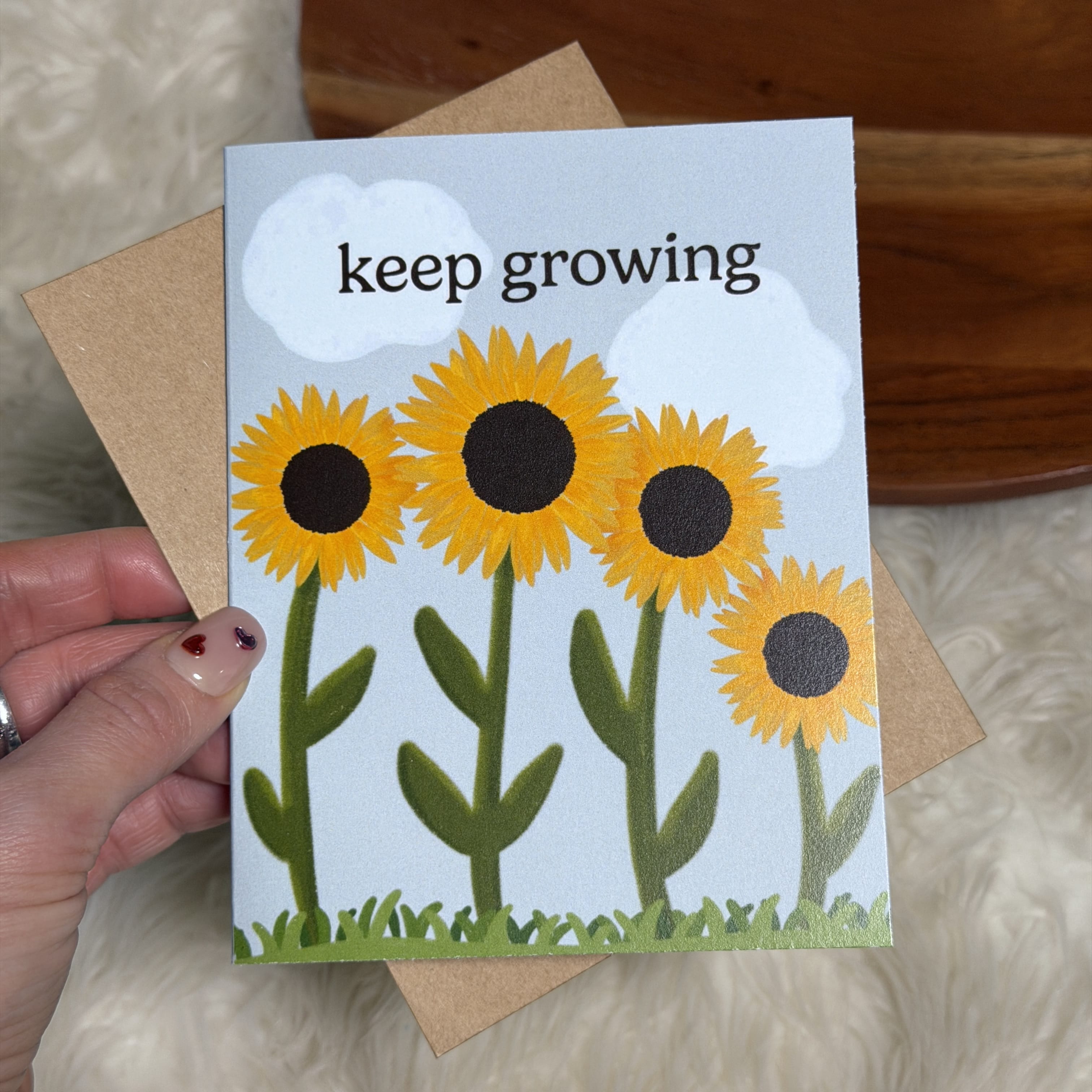 Keep Growing Card