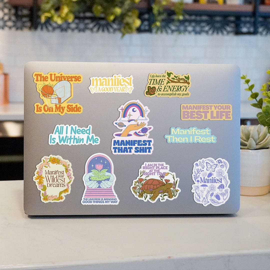 Manifest Sticker 11 Pack – Big Moods