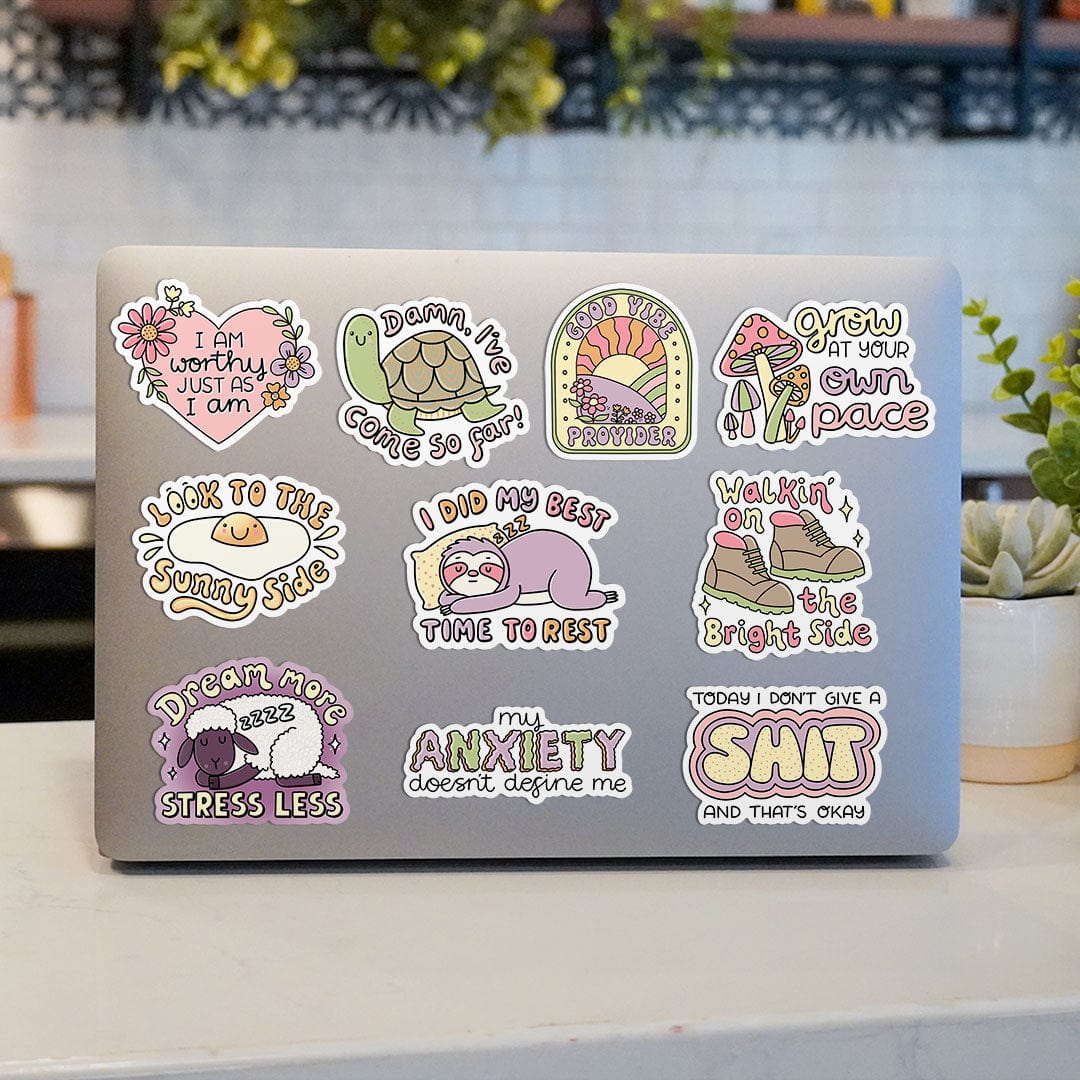 I've Come So Far - Sticker 10 Pack – Big Moods