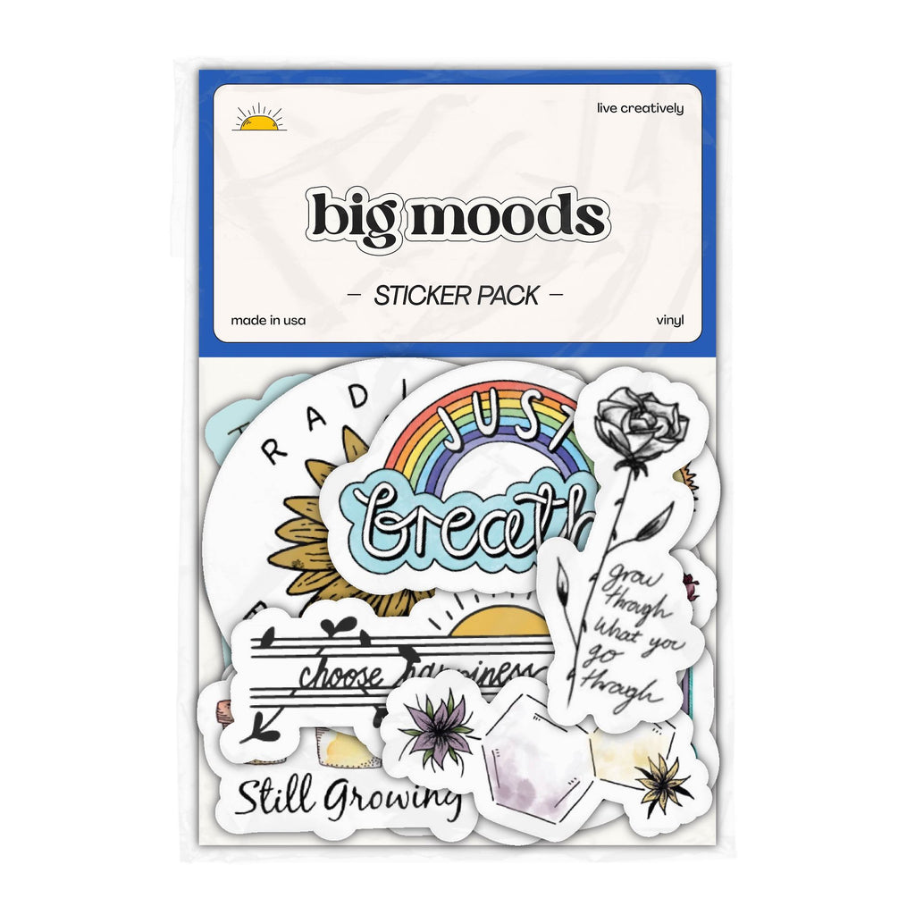 computer sticker (90s themed) – Big Moods
