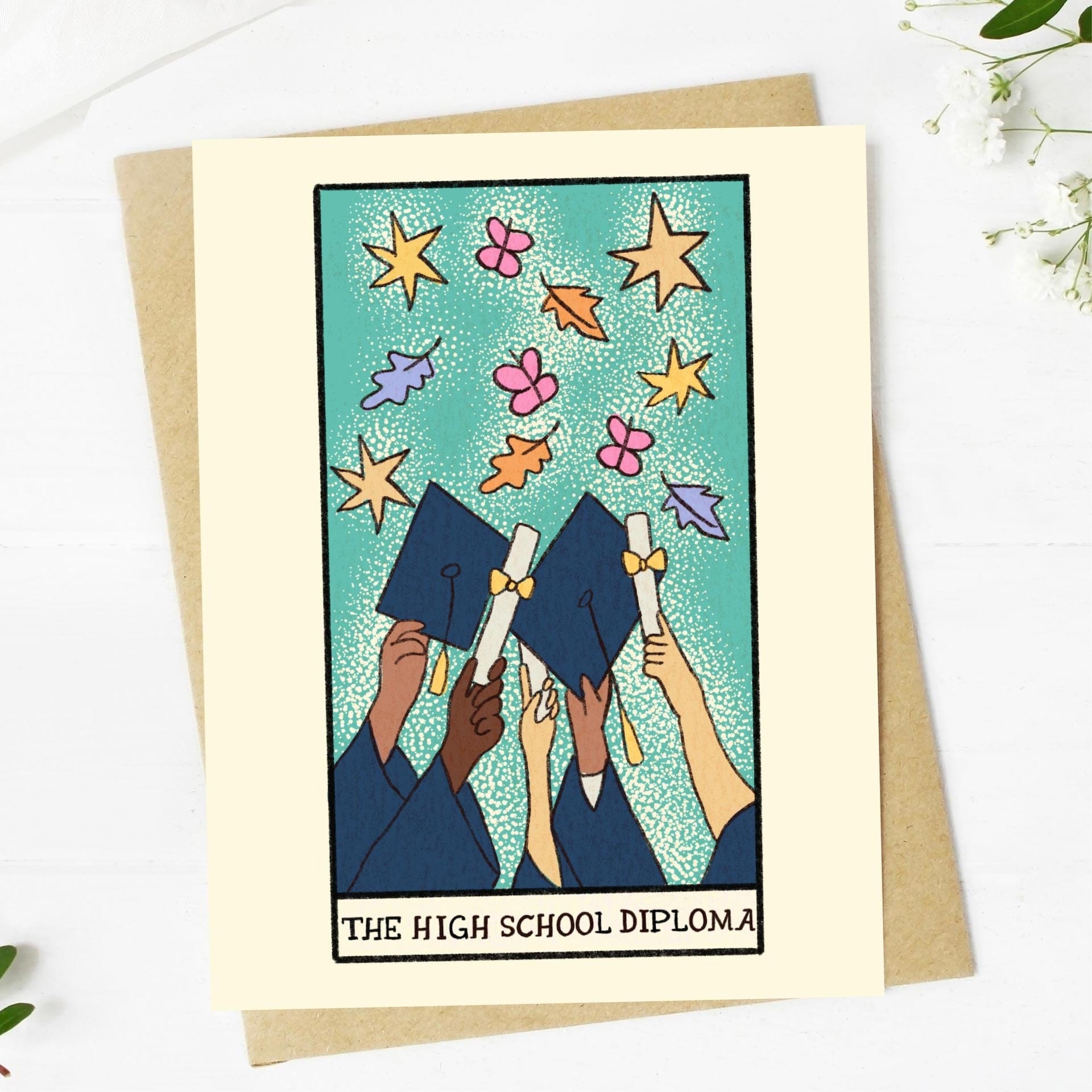 "The High School Diploma" Graduation Card "The High School Diploma" Graduation Card