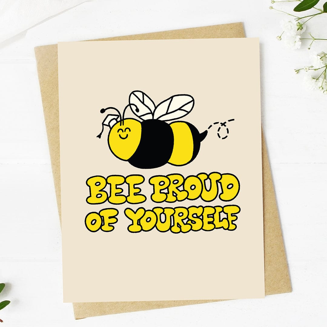 Bee Graduation Card