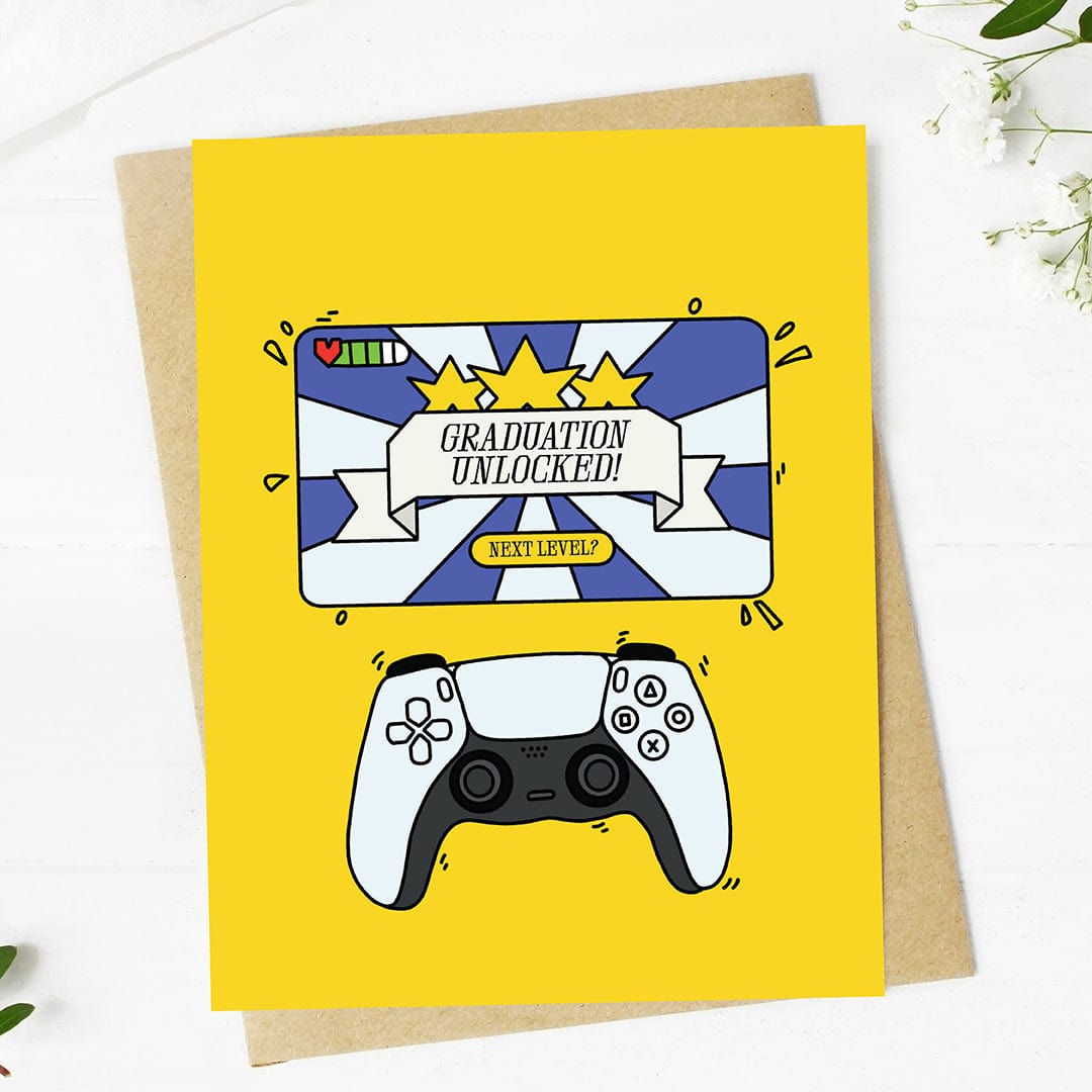 cheapest grad cards Graduation Unlocked Next Level Gaming Graduation Card