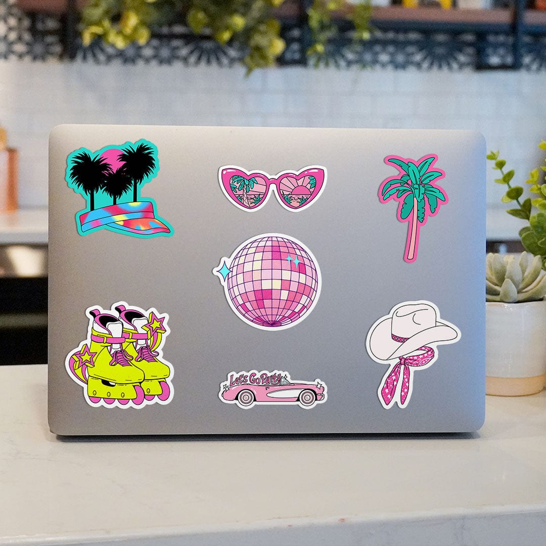 Pink Sticker 7 Pack – Big Moods