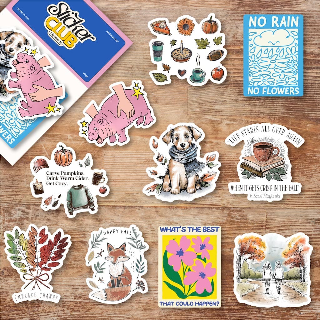 The Best Sticker Subscription Box from Big Moods