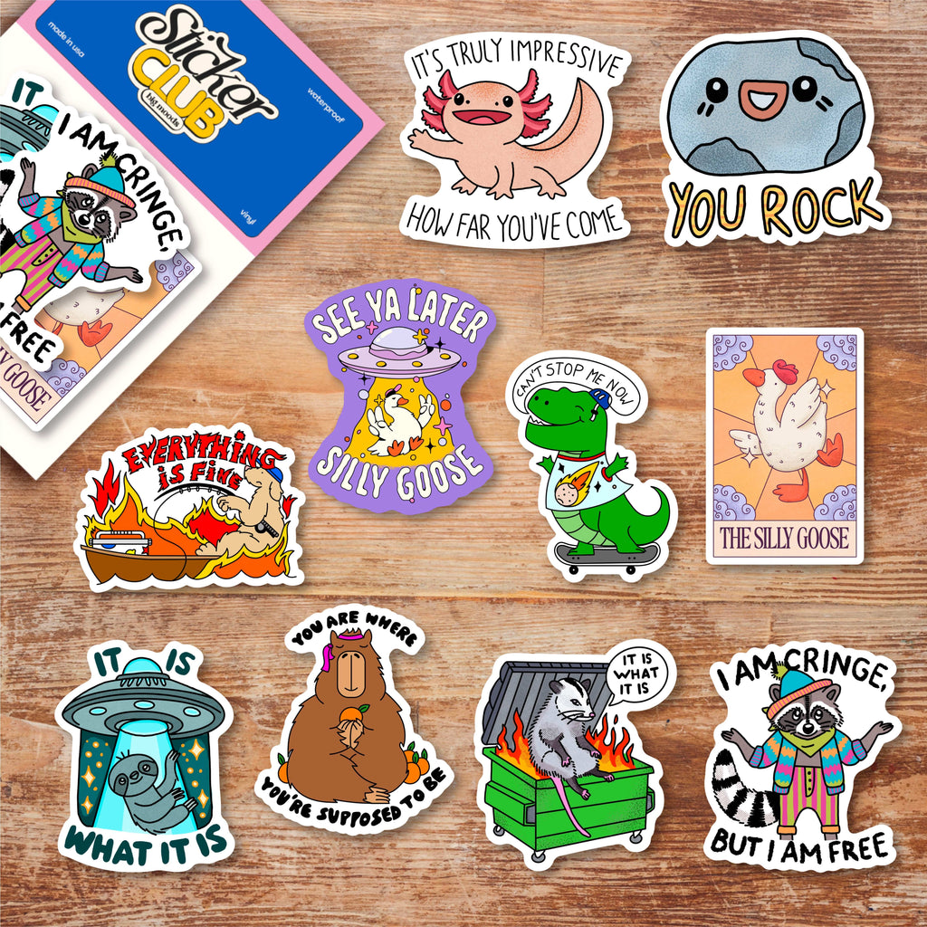 The Best Sticker Subscription Box from Big Moods