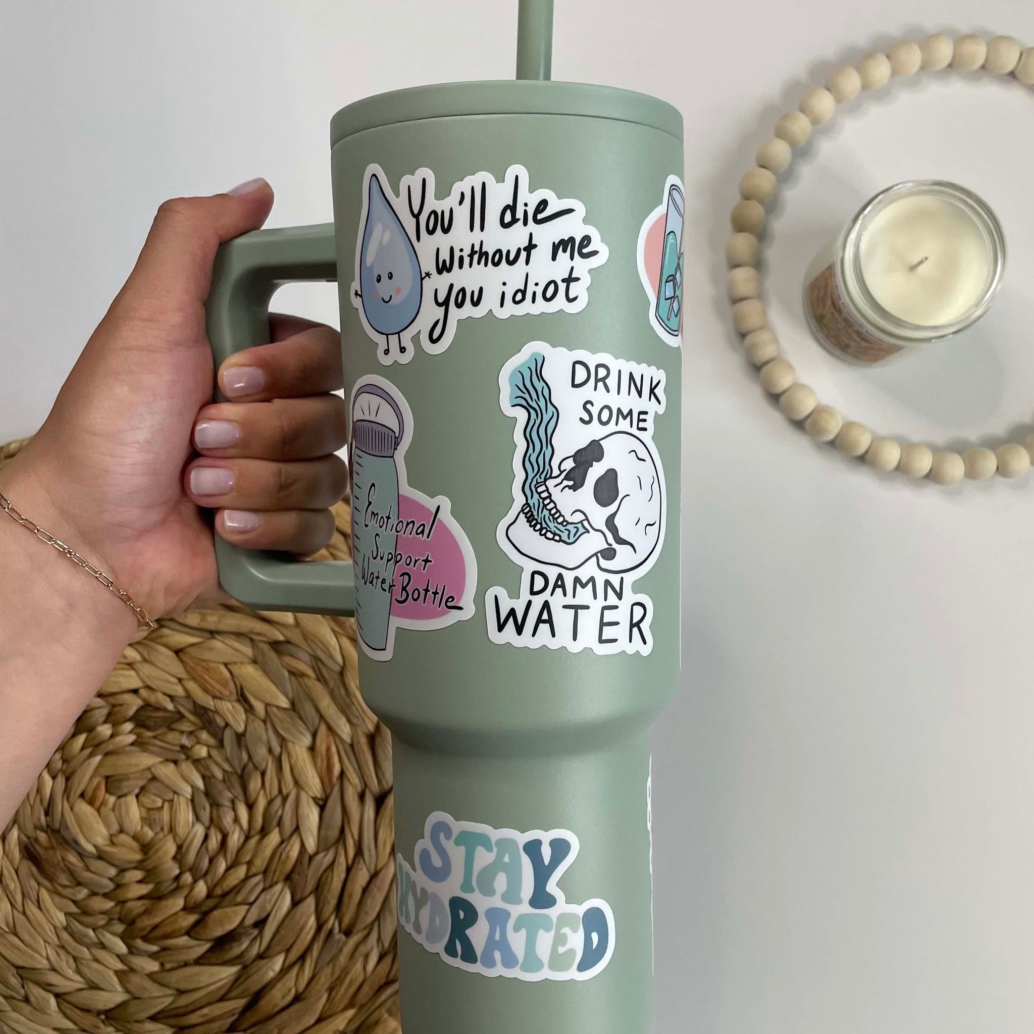 Stay Hydrated Sticker 11 Pack โ Big Moods