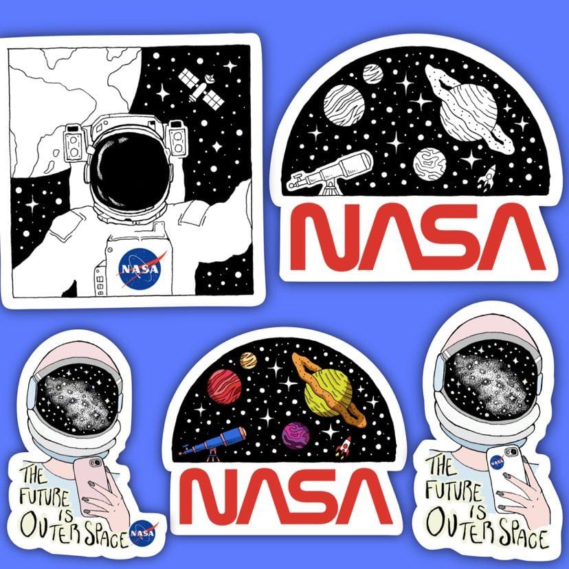 Stickers Nasa