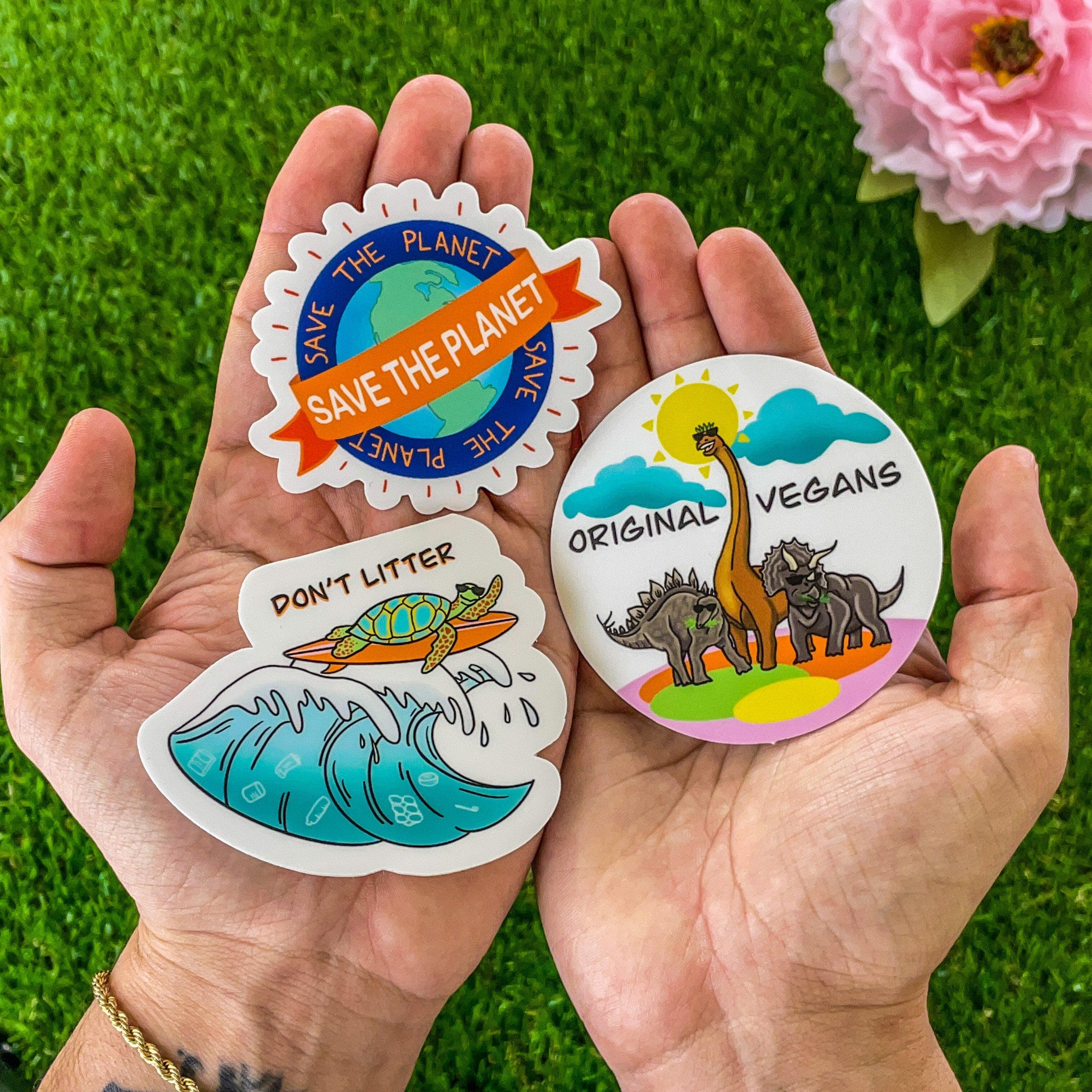 Save the Planet Banner Sticker – Big Moods