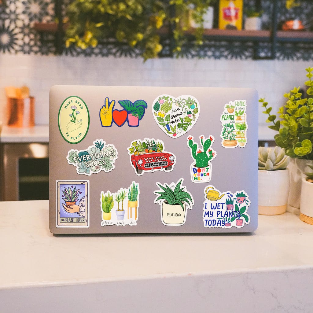 house plant stickers The Plant Lover 11 Sticker Pack