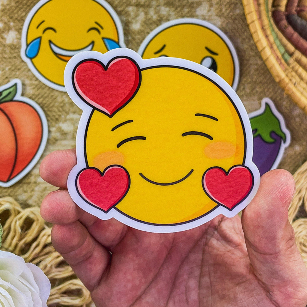 Sunflower Yellow Aesthetic Sticker – Big Moods