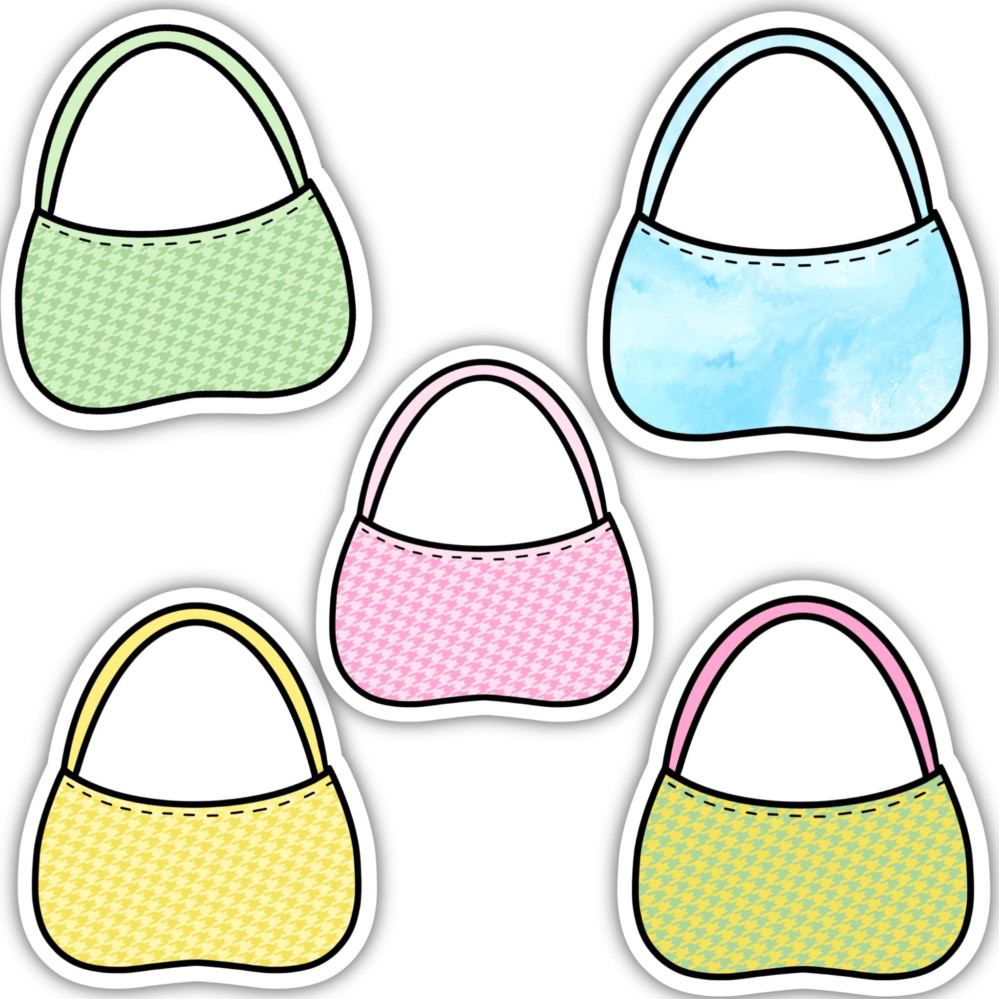 Handbag Sticker Handbag Aesthetic Sticker 5 Pack – Big Moods