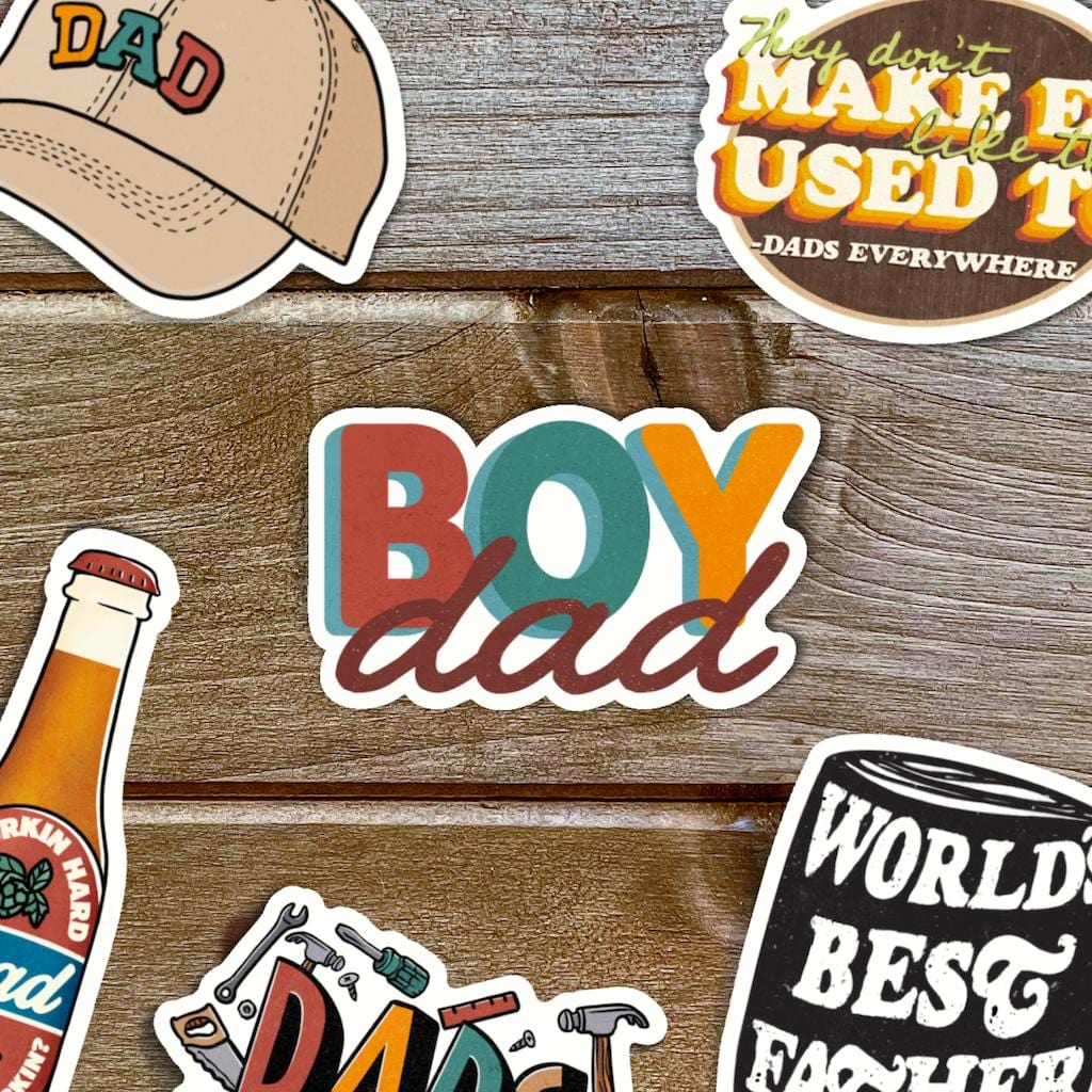 Dad Stickers – Big Moods