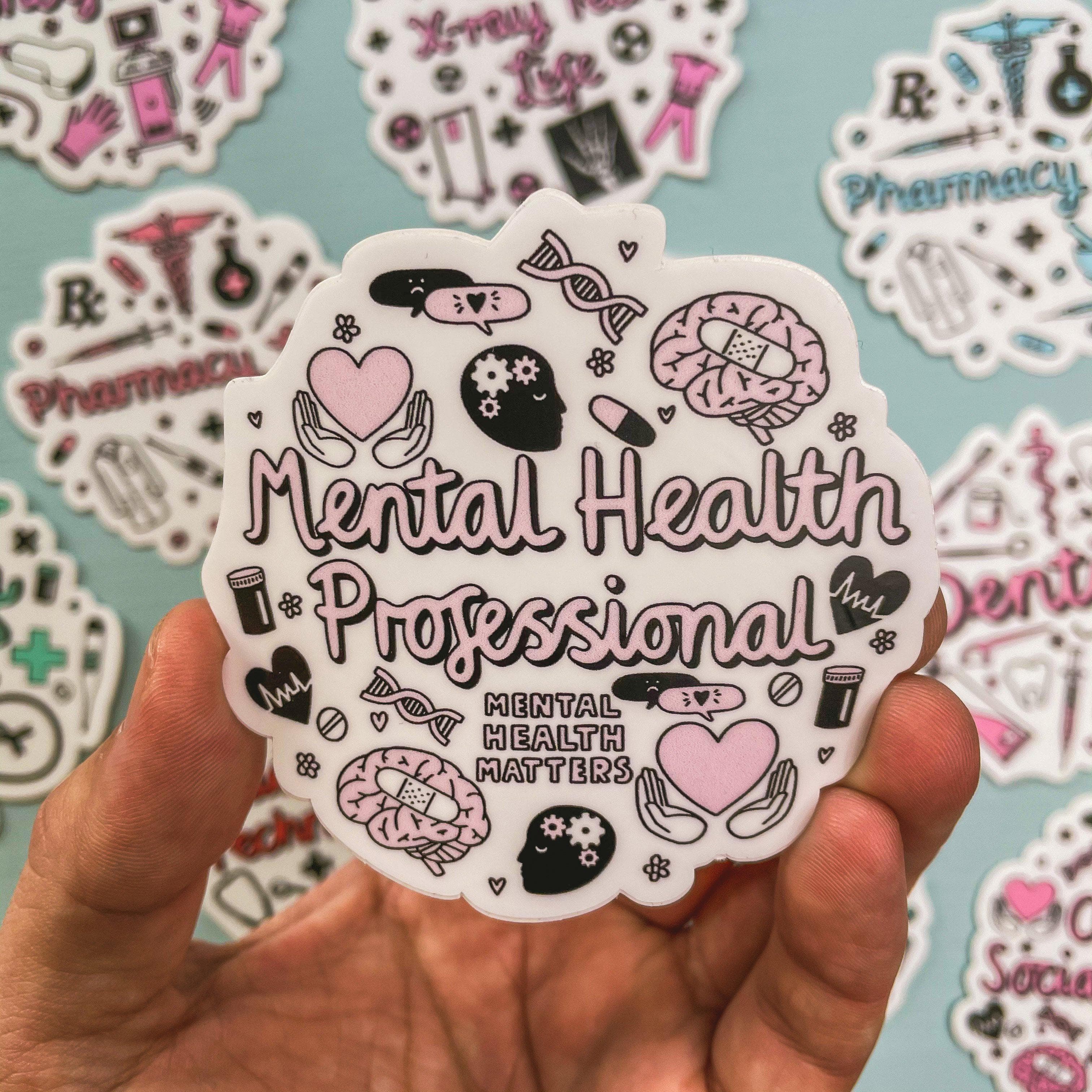 Mental Health Professional Sticker – Big Moods