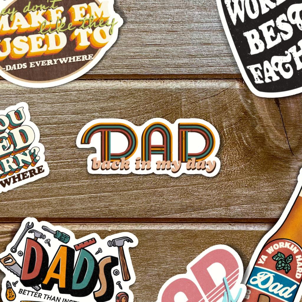 Dad Stickers – Big Moods
