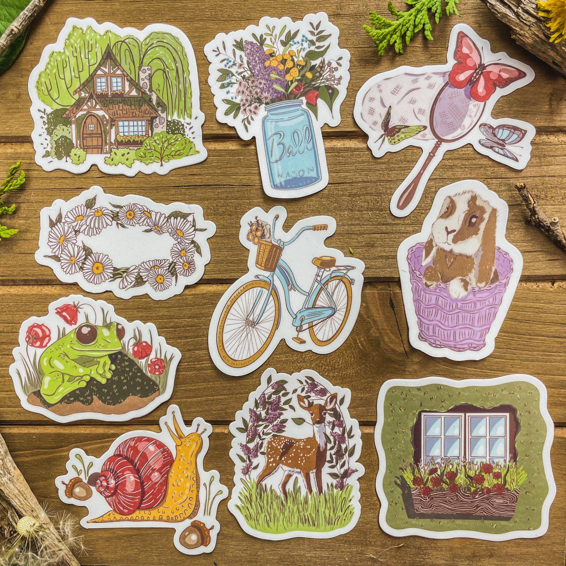 cottagecore sticker pack Sticker for Sale by Ranp