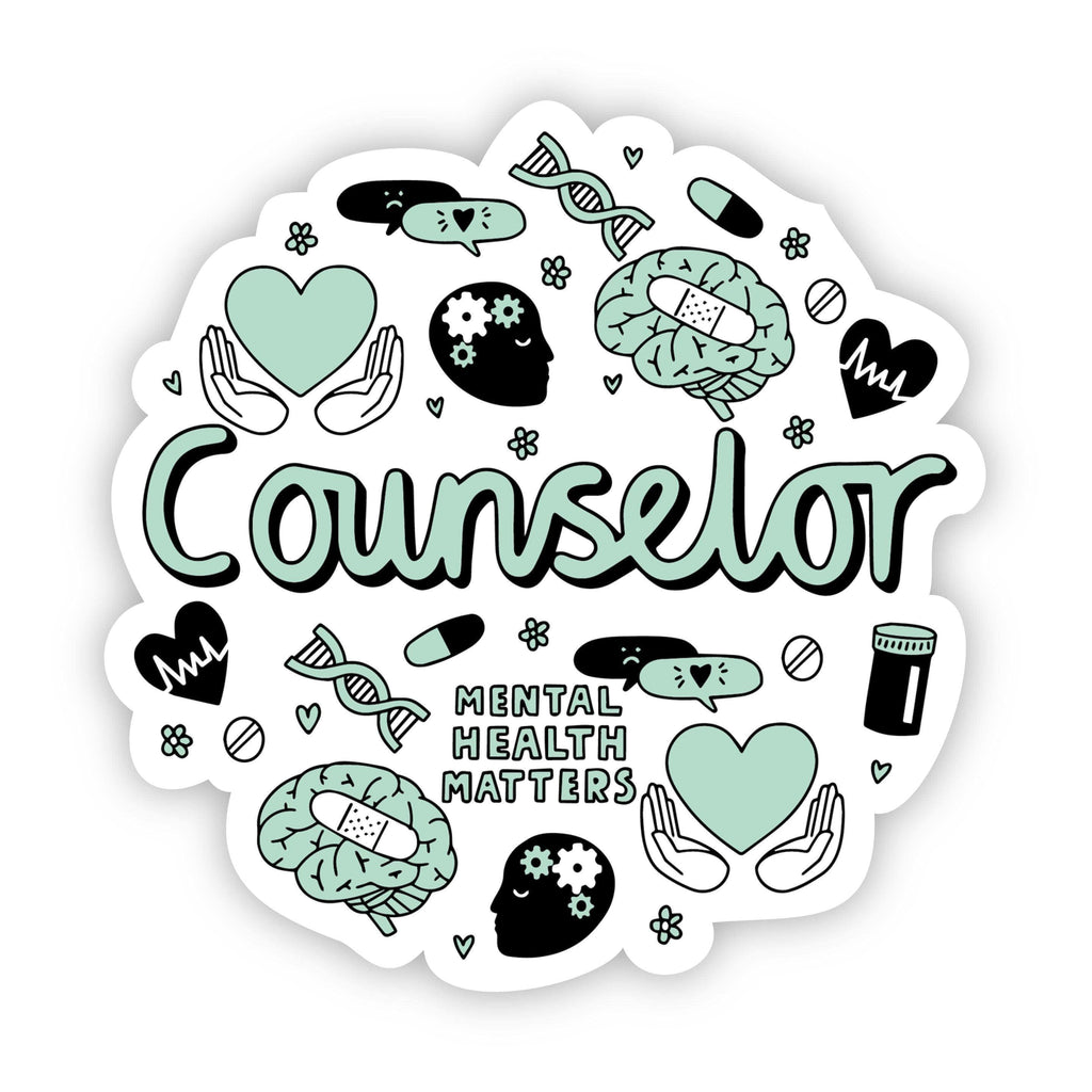 Promotes Counseling Sticker Counselor Sticker – Big Moods