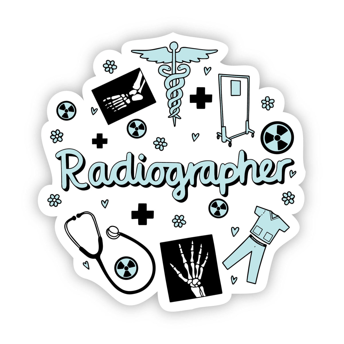 Radiographer Sticker – Big Moods